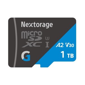 Nextorage ネクストレージ 国内メーカー 1TB microSDXC UHS-I U3 V30 A2 メモリーカード Gシリーズ Switch(スイッチ)動作検証済み SDアダ