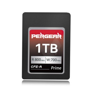 PERGEAR CFexpress Type Aメモリーカード 1TB プロフェッショナル タイプ A 最大 880MB/秒の読み取り速度 & 900MB/秒の書き込み速度 4K 1
