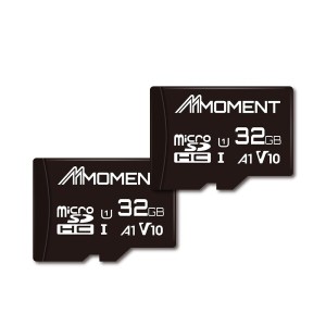 2枚セット】MMOMENT マイクロSDカード 32GB ニンテンドー3DS対応 / MicroSDHCカード / Class10 / UHS-I / U1 / A1 / V10 / SDアダプター