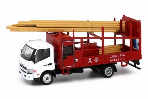 Tiny City 1/76 No.195 日野 300 竹製足場材運搬 トラック ダイキャストミニカー