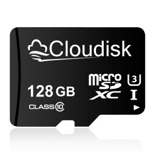 Cloudisk Micro SDカード128 GBフラッシュカード Micro SDXCカード クラス10、A 2、U 3、UHS-I（128 GB）