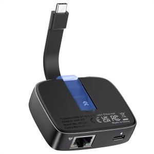Cable Matters ポータブル USB C 2.5 ギガビットイーサネット 変換アダプタ 100W 充電 Thunderbolt 4 MacBook Pro/iPad Pro/XPS/Surface 
