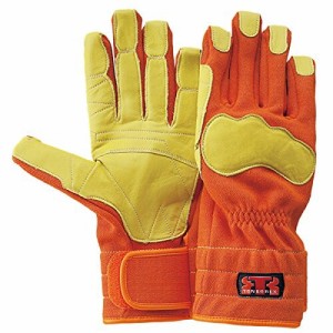 トンボレックス レスキュー消防手袋 （K-144R） オレンジ Lサイズ