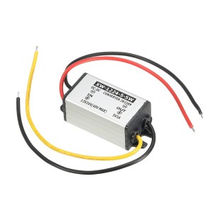 PATIKIL DC 12V 24V-DC 5V 1A 5W 電力変換器レギュレータ アルミニウムシェル LEDソーラーシステム用