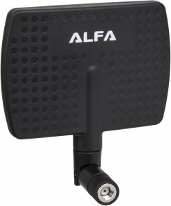 ALFA NETWORK ALFA APA-M04 2.4GHz無線LAN 7dBi 指向性アンテナ RP-SMA指向性パネルアンテナ パッチアンテナ