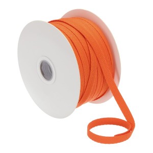 PATIKIL 綿ツイルテープ 1/4" 50ヤード 100% 綿リボン バイアスバインディングテープ ヘリンボーンウェビング お裁縫 ギフトラッピング 