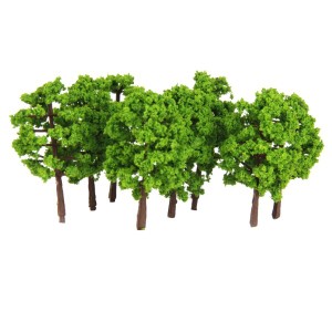 樹木 モデルツリー 20本 鉄道模型 ジオラマ 箱庭