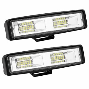 Ygmylandbb LED 作業灯 ワークライト LED ライトバー 20W スポットランプ 前照灯 ledライト 車 12v-24v 広角照明 拡散タイプ バックライ