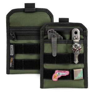 TACTICAL GEEK EXT3ポケットオーガナイザー、軽量EDC Puchオーガナイザー、ナイロンデイリーユーティリティツールポケット、デイリーキャ