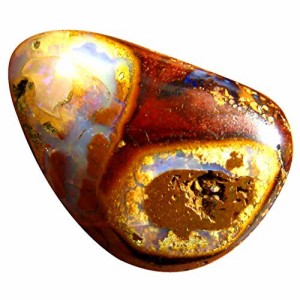 ボルダーオパール ルースストーン 8.87 ct Fancy Shape (18 x 13 mm) Multi Color Australian Koroit Boulder Opal Natural Loose Gemsto