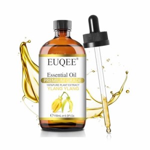 EUQEE アロマオイル エッセンシャルオイル イランイラン 天然100％ 精油 100ML アロマディフューザー用