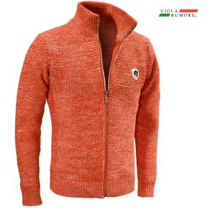 Viola Rumore ヴィオラ ビオラ ニット フルジップアップ メンズ
