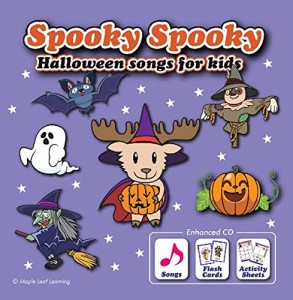 Maple Leaf Publishing Spooky Spooky ハロウィン アクティビティデータ収録 CD付 えいごのうた
