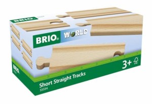 BRIO 直線レール108ｍｍ 33334