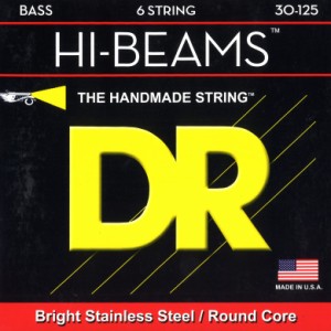 DR ベース弦 6弦 HI-BEAM ステンレス .030-.125 MR6-30