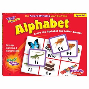 トレンド 英単語 カードゲーム マッチミーゲーム アルファベット Trend Match Me Games Alphabet T-58101