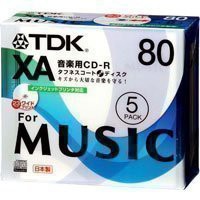 CD-R 録音用 CD-RXA80PWX5S