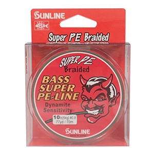 サンライン(SUNLINE) PEライン バス スーパー 70m 1.5号 16lb ディープグリーン