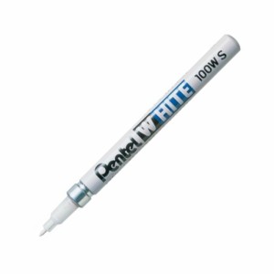 ぺんてる 油性ペン ホワイト 極細 白インキ X100W-SD