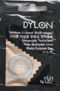 DYLON 衣類・繊維用 染料 ダイロン マルチ 5g col. 22 レインダーベージュ DYNMP