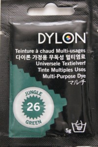 DYLON マルチ (衣類・繊維用染料) 5g col.26 ジャングルグリーン 日本正規品