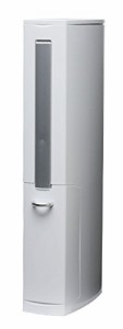 [送料無料]aisen 一体型トイレブラシ トイレタワー ホワイト 41.5×81×6.5cm