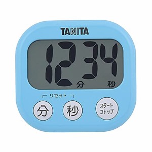 タニタ キッチン 勉強 学習 タイマー マグネット付き 大画面 100分 ブルー TD-384 BL でか見えタイマー