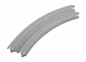 KATO Nゲージ 複線曲線線路 R315/282-45° 2本入 20-183 鉄道模型用品