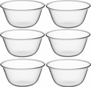 《送料無料》iwaki(イワキ) 耐熱ガラス スイーツカップ ヨーグルト 170ml ×6個セット 