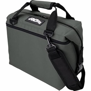 【正規品5年保証】 AO Coolers(エーオークーラーズ) 12パック キャンバス ソフトクーラー チャコール 11L 軽量 保冷 クーラーボックス ク