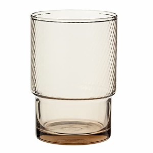 東洋佐々木ガラス グラス HSスタックタンブラー タンブラー アーシースモークライト 日本製 割れにくい 食洗機対応 ブラウン 250ml 00446