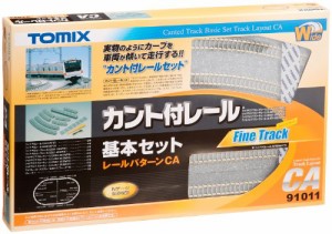 ［送料無料］TOMIX Nゲージ カント付レール 基本セットCA 91011 鉄道模型用品