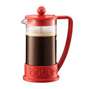 BODUM ボダム BRAZIL ブラジル フレンチプレス コーヒー 1L レッド 【正規品】 10938-294J