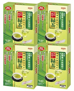 日清オイリオ 食事のおともに食物繊維入り緑茶 7g×60包×4個セット