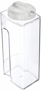 アスベル 冷水筒 簡単スクリュー ビオD-221 ドアポケットに入る 2.2L 白 持ちやすいグリップ A8213