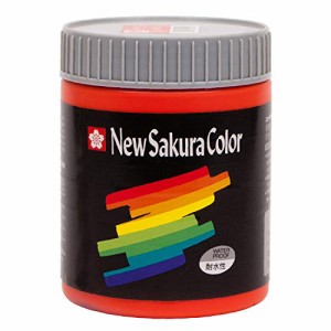 サクラクレパス 絵の具 アクリルポスターカラー 600ml 朱色 ETPW#18