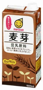 マルサン 豆乳飲料麦芽 1L×6本