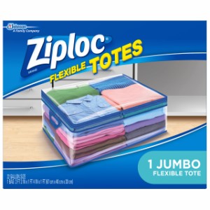 Johnson S C Inc Ziploc (ジップロック) フレキシブルトート (ジャンボサイズ)