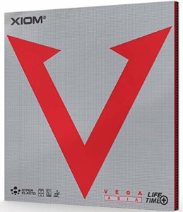 エクシオン(XIOM) 卓球 ラバー 裏ソフト ヴェガ アジア レッド MAX 10451