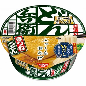 日清食品 どん兵衛 きつねうどん (東) 96gx12個