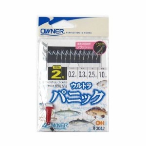 [送料無料]OWNER(オーナー) 仕掛け ウルトラパニック 10本 白細袖 2-0.2号 0.2号