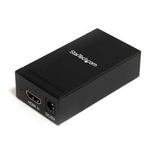 StarTech.com 変換コネクタ HDMI/DVI - DisplayPortアクティブコンバーター HDMI入力 - DP出力変換アダプタ HDMI2DP