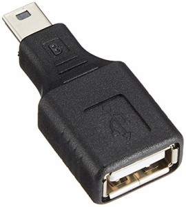 変換名人 USB A(メス)  miniUSB(オス) 変換アダプタ USBAB-M5AN
