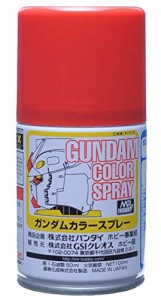 GSI クレオス(GSI Creos) GSIクレオス ガンダムカラースプレー MSサザビーレッド ガンプラ専用色 スプレー塗料 SG12