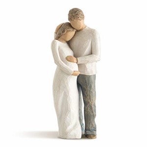 ウィローツリー彫像 Home - ここが君の家だよ 出産 祝い 懐妊 天使 人形 置物 彫刻 ナチュラル