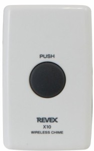 リーベックス(Revex) ワイヤレス チャイム Xシリーズ 送信機 インターホン 押しボタン送信機 X10