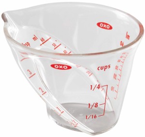 《送料無料》OXO 計量カップ ミニ アングルドメジャーカップ 60ml