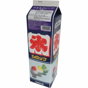 スミダ飲料 かき氷 グレープ 1800ml