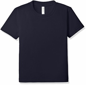 グリマー 半袖 4.4oz ドライTシャツ (クルーネック) 00300-ACT_K キッズ ネイビー 120cm (日本サイズ120相当)