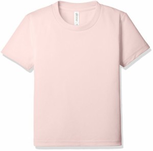 グリマー 半袖 4.4oz ドライTシャツ (クルーネック) 00300-ACT_K キッズ ライトピンク 120cm (日本サイズ120相当)